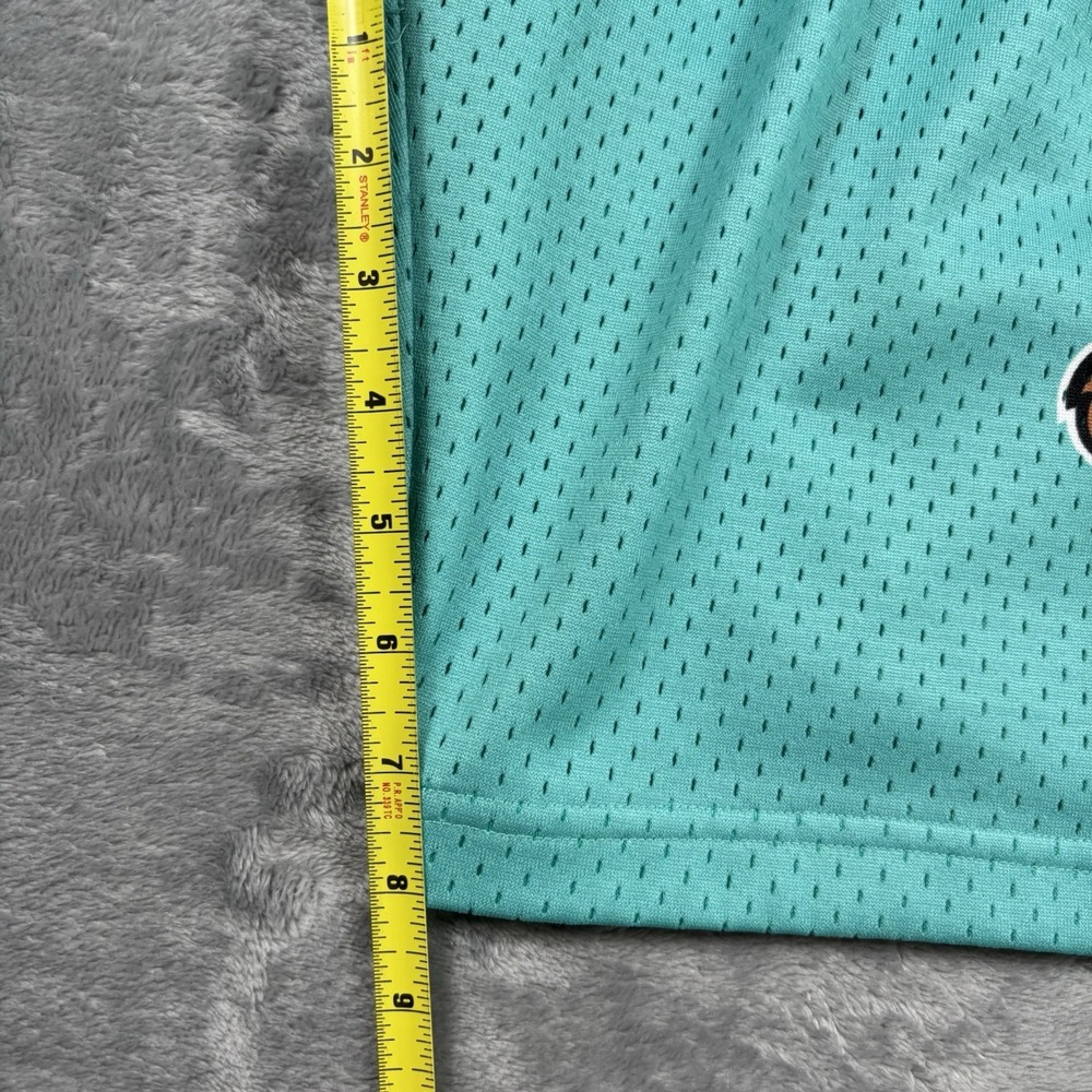 Mitchell Ness Memphis Grizzlies Shorts S Teal NBA Hardwood Classics Basketball - Picture 6 of 8
